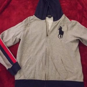 Authentic Polo Ralph Lauren Zip Up Hoodie